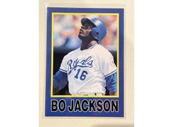 1990 Big League Star Bo Jackson Card