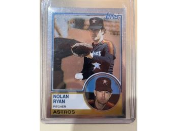 1983 Topps Finest Nolan Ryan Card #360