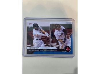 2020 Topps Now Boston Red Sox Card #221    25/49