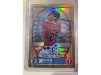 2021 Topps Gypsy Queen Max Kepler Gold Refractor Card #270      13/50