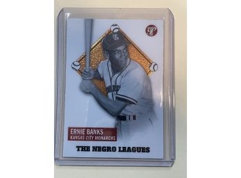 2005 Topps Ernie Banks The Negro Leagues Card #132     720/999