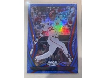2020 Panini Chronicles Certified Juan Soto Blue Parallel Card #16    58/99