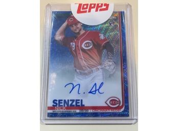 2019 Topps Certified Autograph Nick Senzel Signed Card RA-NS # 40/150