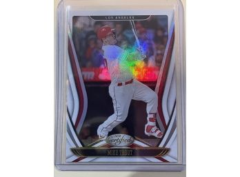 2020 Panini Chronicles Certified Mike Trout Card #14