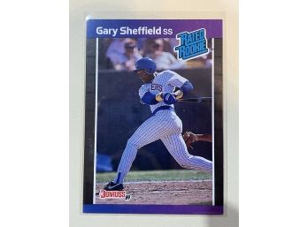1989 Donruss Gary Sheffield Rated Rookie Card #31