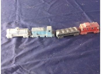 4 Piece Midget Toys Metal Train