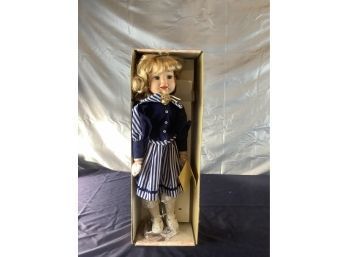 Classic Collections Limited Edition 18' Porcelain Doll New In Box