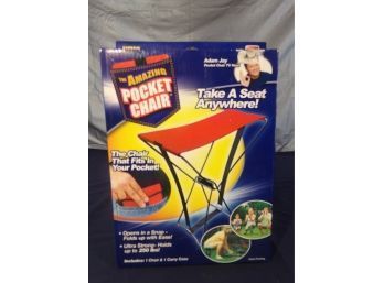 Amazing Pocket Chair - As Seen On TV - New In Box