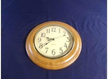 Round Westclox Clock