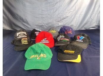 Lot Of 10 Mixed Hats