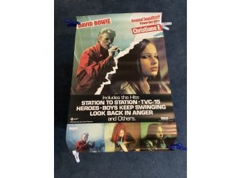 David Bowie - Original Soundtrack From The Movie Christiane F Poster (1982)