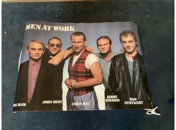 Men At Work Poster