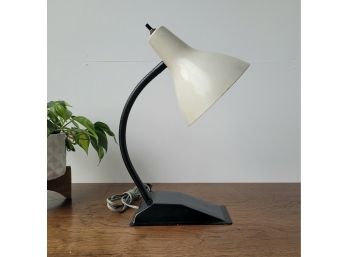 60s Mid Century Adjustable Gooseneck Desk Lamp