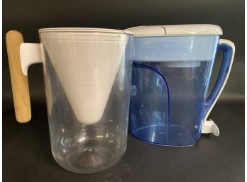 A Pair Of Water-Filtering Pitchers