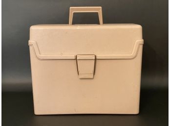 Vintage Mid-Century File Storage Box