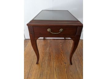 Classic Ethan Allen Single Drawer Cherry Side Table - Very Good Condition!
