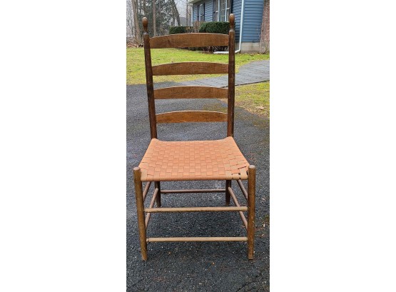 Sturdy Wooden Chair With Quality Woven Seat