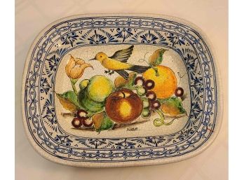 Casal Made In Mexico Pottery Platter