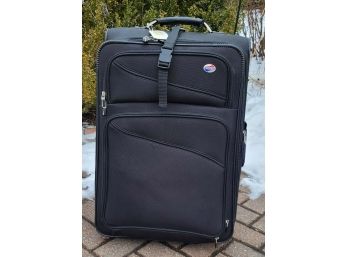 American Tourist Suitcase In Good Used Condition