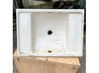 A Kohler Cast Iron Under Mount Sink