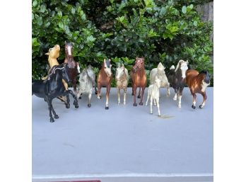 11 Vintage Breyer Horses - 1960-1990 - Huge Collector Value - Huge Re-sale Value