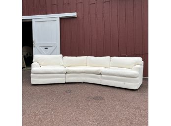 A Vintage Sectional Sofa By Preview - Great Low Profile And Design