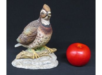 David Grossman Ceramic Quail Figurine - Original Label