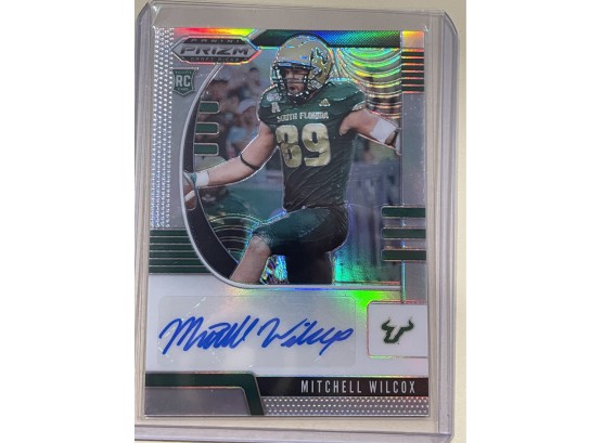 2020 Panini Prizm Rookie Autographs Mitchell Wilcox Signed Rookie Card #248
