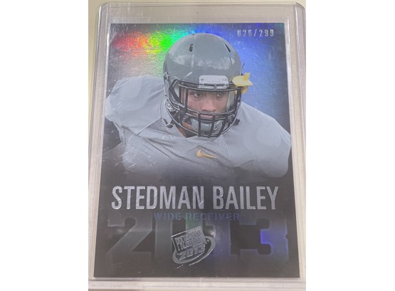 2013 Press Pass Stedman Bailey Card #3                        26/299