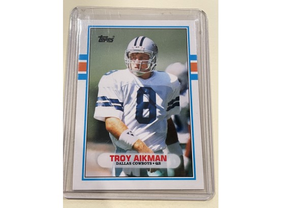 1989 Topps Troy Aikman Rookie Card #70T