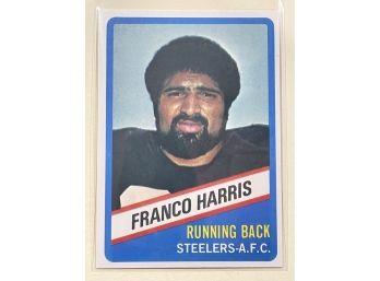 1976 Topps Wonder Bread All Star Series Franco Harris Rookie Card #3