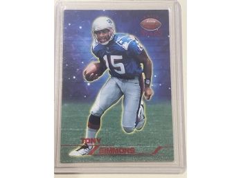 1998 Topps NFL Stars Tony Simmons Card #121               6147/6799