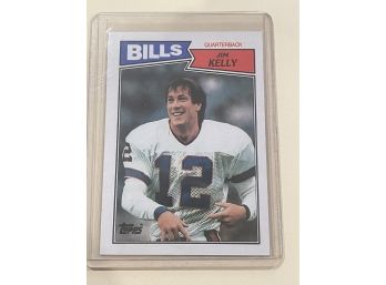 1987 Topps Jim Kelly Rookie Card #362
