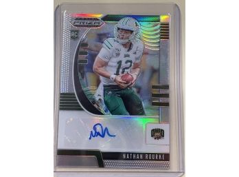 2020 Panini Prizm Rookie Autographs Nathan Rourke Signed Rookie Card #257