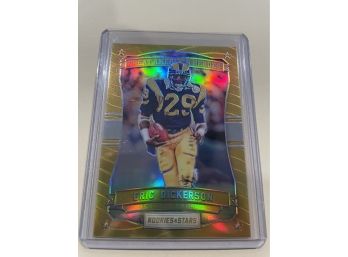 2016 Panini Rookies And Stars Eric Dickerson Gold Great American Heroes Card #28     16/25