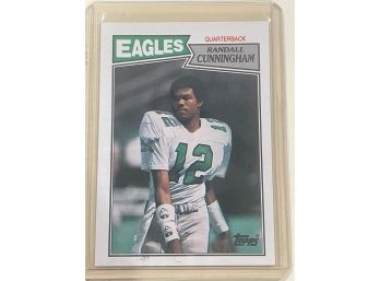 1987 Topps Randall Cunningham Rookie Card #296