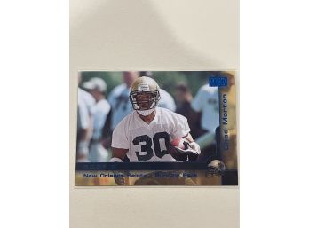 2000 Fleer Skybox Chad Morton Blue Parallel Rookie Card #219-H       482/2000
