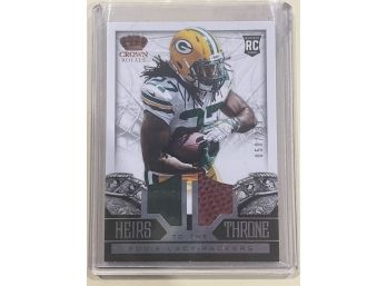 2013 Panini Crown Royale Heirs To The Throne Eddie Lacy Rookie Patch Card #7            50/299