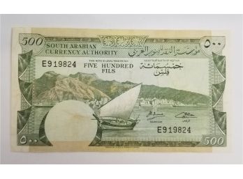 Yemen Democratic Republic 1965,  500 Fils  No E919824