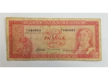 TONGA 2 PA'ANGAL 1967-1979 Queen Salote