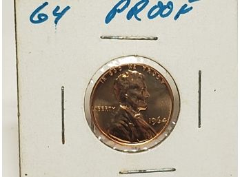 1964 US Lincoln Proof Penny -