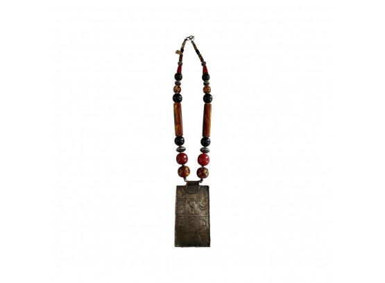 Stunning Tribal Beaded Necklace