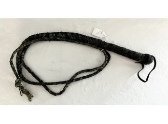 Vintage Leather Whip