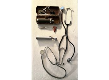 Lot Of Vintage Medical Equipment - Marked Boehm Rochester NY