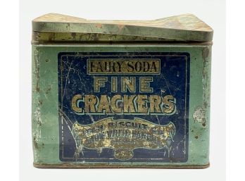 Vintage - Fairy Soda - Fine Crackers Tin