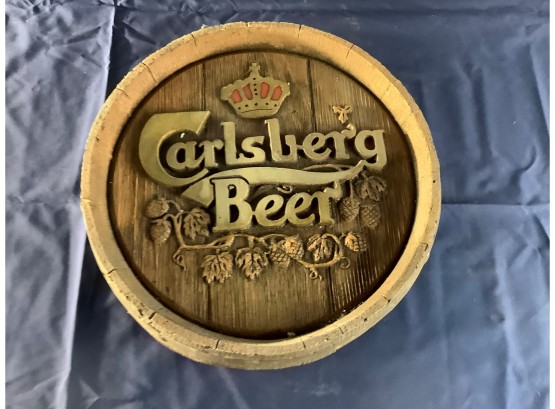 Carlsberg Beer Round Plastic Wall Decor