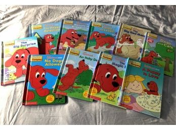 Lot Of 10 Hard Cover Clifford The Big Red Dog Kids Books