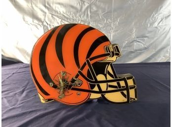 Cincinnati Bengals Football Helmet Clock