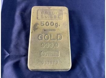 Credit Suisse 500 G Unreal Gold Bar