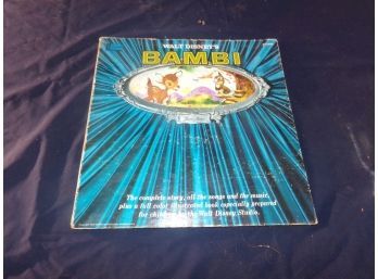 Walt Disney's Bambi - Complete Story Music And Full Color Illustrated Book